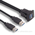 USB-3.0 Male to Female Extension Cable Cord Adapter